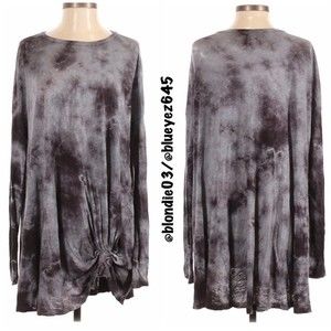 Show Me Your Mumu tie dye knot tunic XS